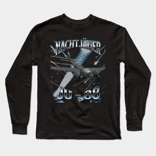 junkers ju 88 world war two night fighter Long Sleeve T-Shirt